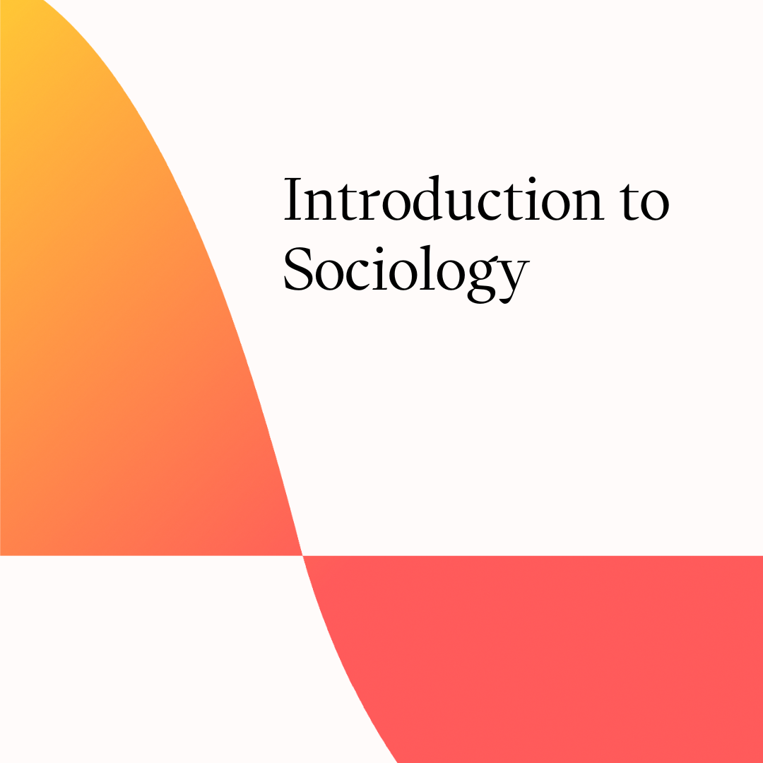Cover for Introduction to Sociology Course