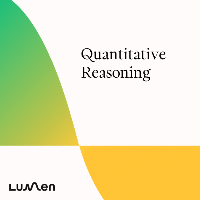 Cover for Quantitative Reasoning Course